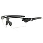 (12 PACK) Wholesale Sports Sunglasses Cycling Unisex New Arrival Outdoor Sport 2024 - BulkSunglassesWholesale.com - Black Frame Clear