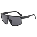 (12 PACK) Wholesale Sports Sunglasses Cycling Women Outdoor Sport Windproof Small Trendy 2024 - BulkSunglassesWholesale.com - Black Frame Black Lens