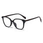 (6 PACK) Wholesale Eyeglasses Frames Vintage Korean Trendy New Arrival Antiblue Light Square 2025 - BulkSunglassesWholesale.com - Matt Black Frame
