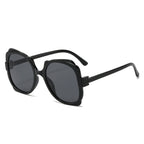 (6 PACK) Wholesale Sunglasses New Arrival Unique Butterfly Unique Outdoor Street 2024 - BulkSunglassesWholesale.com - Black Frame Black Lens