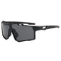 (12 PACK) Wholesale Sports Sunglasses New Arrival Sport Fashion Cycling Women Outdoor 2024 - BulkSunglassesWholesale.com - Black Frame Black Lens