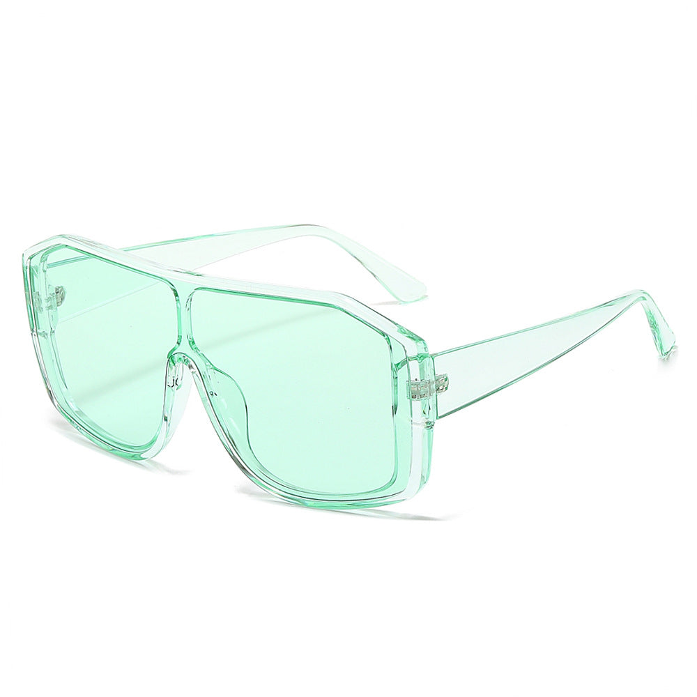 (6 PACK) Wholesale Sunglasses Cycling Women Outdoor Sport Windproof 2024 - BulkSunglassesWholesale.com - Green Frame Green Lens