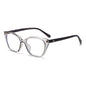 (6 PACK) Wholesale Eyeglasses Frames Classic Vintage Cat Eye TR Women Korean Star Wood Grain Antiblue Light 2025 - BulkSunglassesWholesale.com - Clear Grey Frame