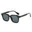 (6 PACK) Wholesale Sunglasses New Arrival Square Fashion Vintage Trendy 2025 - BulkSunglassesWholesale.com - Black Frame Black Black Lens