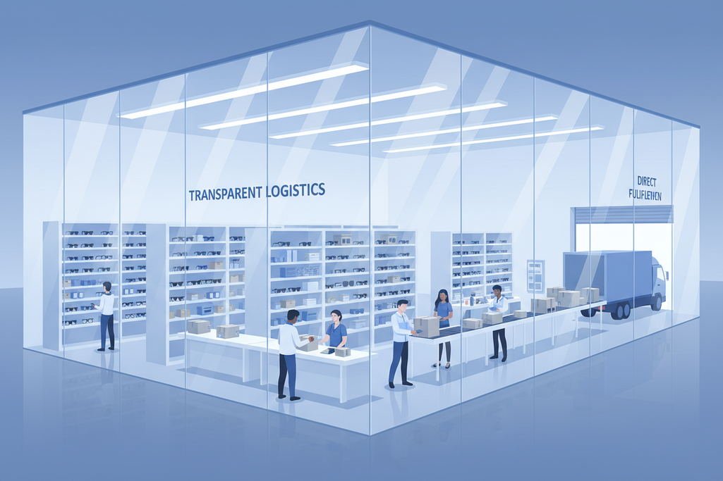 Transparency is core to our business. Please note that all orders are fulfilled and shipped directly from our warehouse 