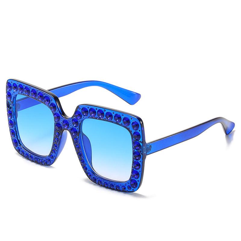 (6 PACK) Rhinestones Wholesale Sunglasses Women 2022 M121014 - Bulk Sunglasses Wholesale