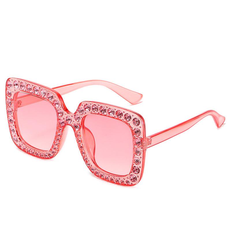 (6 PACK) Rhinestones Wholesale Sunglasses Women 2022 M121014 - Bulk Sunglasses Wholesale