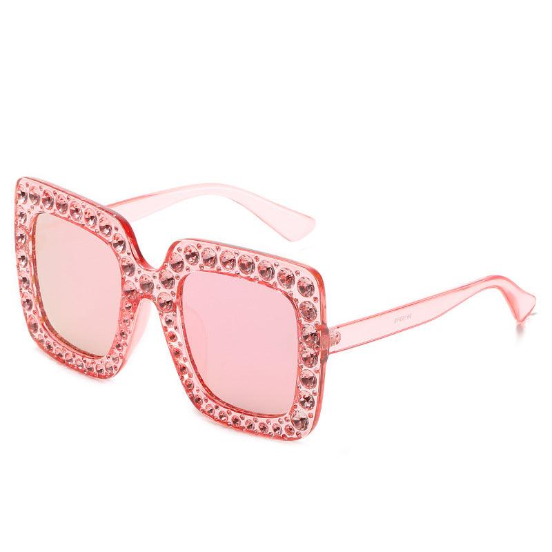 (6 PACK) Rhinestones Wholesale Sunglasses Women 2022 M121014 - Bulk Sunglasses Wholesale