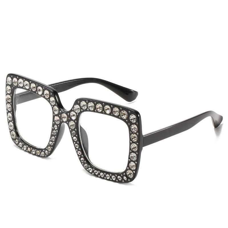(6 PACK) Rhinestones Wholesale Sunglasses Women 2022 M121014 - Bulk Sunglasses Wholesale