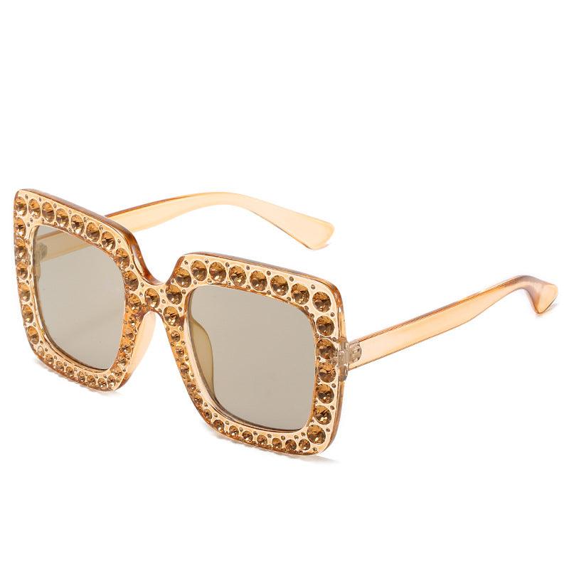 (6 PACK) Rhinestones Wholesale Sunglasses Women 2022 M121014 - Bulk Sunglasses Wholesale