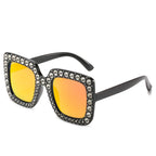 (6 PACK) Rhinestones Wholesale Sunglasses Women 2022 M121014 - Bulk Sunglasses Wholesale