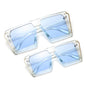 (6 PACK) Mommy And Me Square Wholesale Sunglasses - Bulk Sunglasses Wholesale