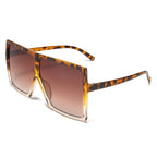 (PACK de 6) anteojos de sol de parte superior plana para mujer