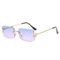 (6 PACK) Rimless Wholesale Sunglasses - Bulk Sunglasses Wholesale