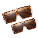 (6 PACK) Mommy And Me Square Wholesale Sunglasses - Bulk Sunglasses Wholesale