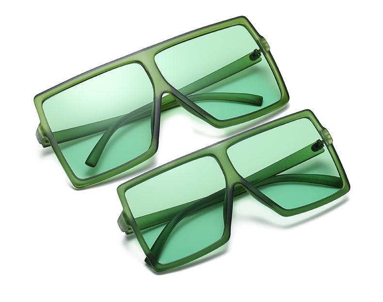 (6 PACK) Mother and Daughter Square Oversized Wholesale Sunglasses - Bulk Sunglasses Wholesale