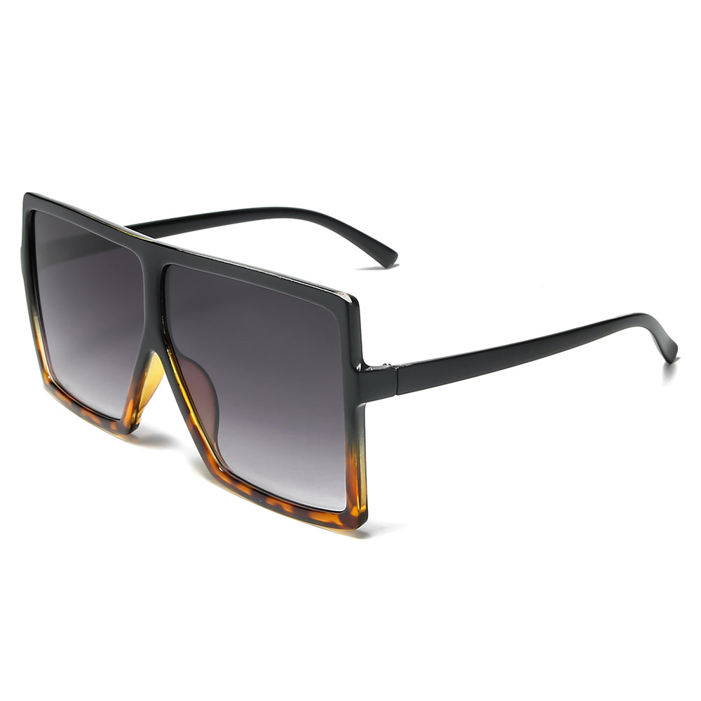 (PACK de 6) anteojos de sol de parte superior plana para mujer