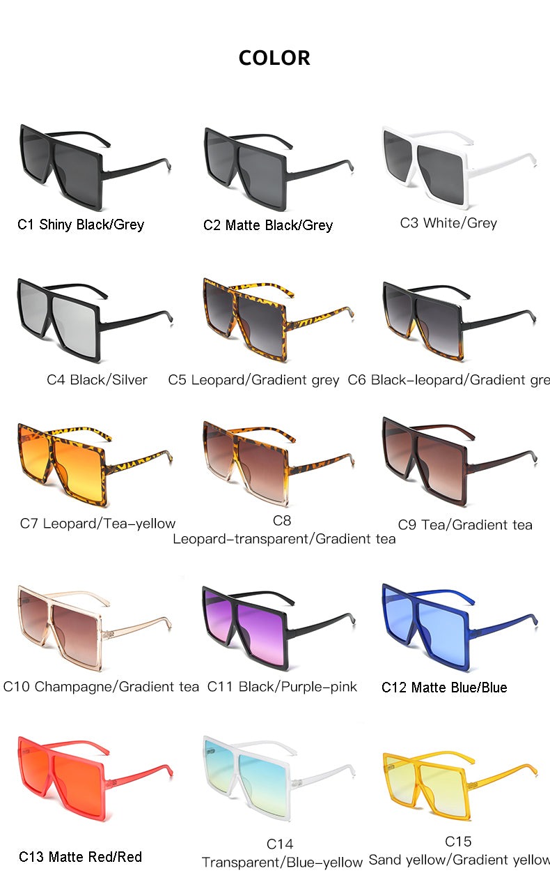(6 PACK) Square Wholesale Sunglasses 2021