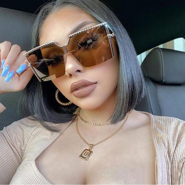 Metal Tea Sunglasses Hover Image