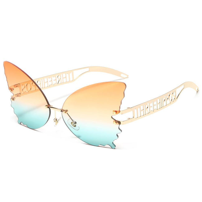 (6 PACK) Big Butterfly Wholesale Sunglasses Main Image