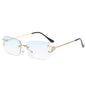 (6 PACK) Rimless Wholesale Sunglasses - Bulk Sunglasses Wholesale