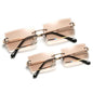 (6 PACK) Mommy And Me Rimless Wholesale Sunglasses 2021 - Bulk Sunglasses Wholesale