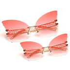 (PAQUETE de 6) Mommy And Me Butterfly anteojos de sol al por mayor