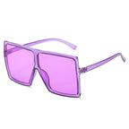 (PACK de 6) anteojos de sol de parte superior plana para mujer