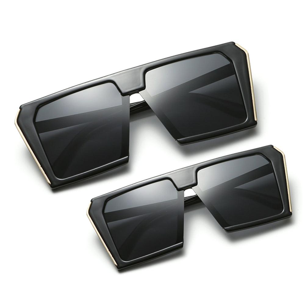 (6 PACK) Mommy And Me Square Wholesale Sunglasses - Bulk Sunglasses Wholesale