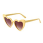 (6 PACK) Heart Shaped Wholesale Sunglasses Women 2022 M121018 - Bulk Sunglasses Wholesale