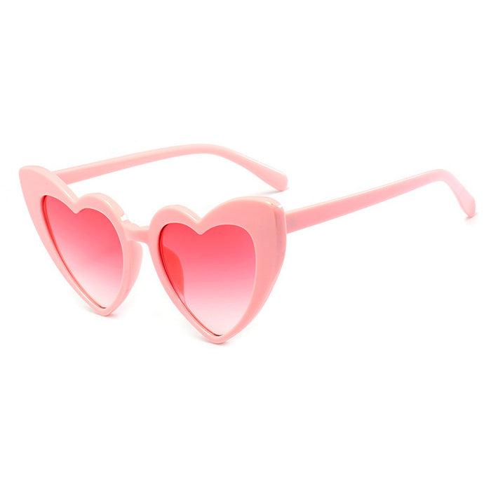 (6 PACK) Heart Shaped Wholesale Sunglasses Women 2022 M121018 - Bulk Sunglasses Wholesale