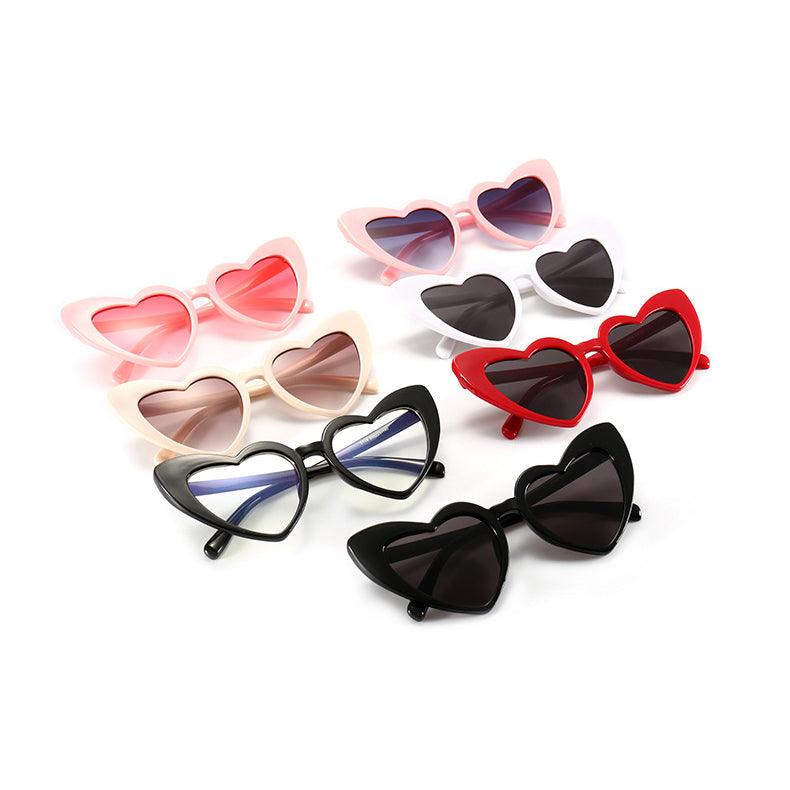 (6 PACK) Heart Shaped Wholesale Sunglasses Women 2022 M121018 - Bulk Sunglasses Wholesale