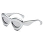 (12 PACK) Wholesale Sunglasses 2023 - BulkSunglassesWholesale.com - Silver Silver
