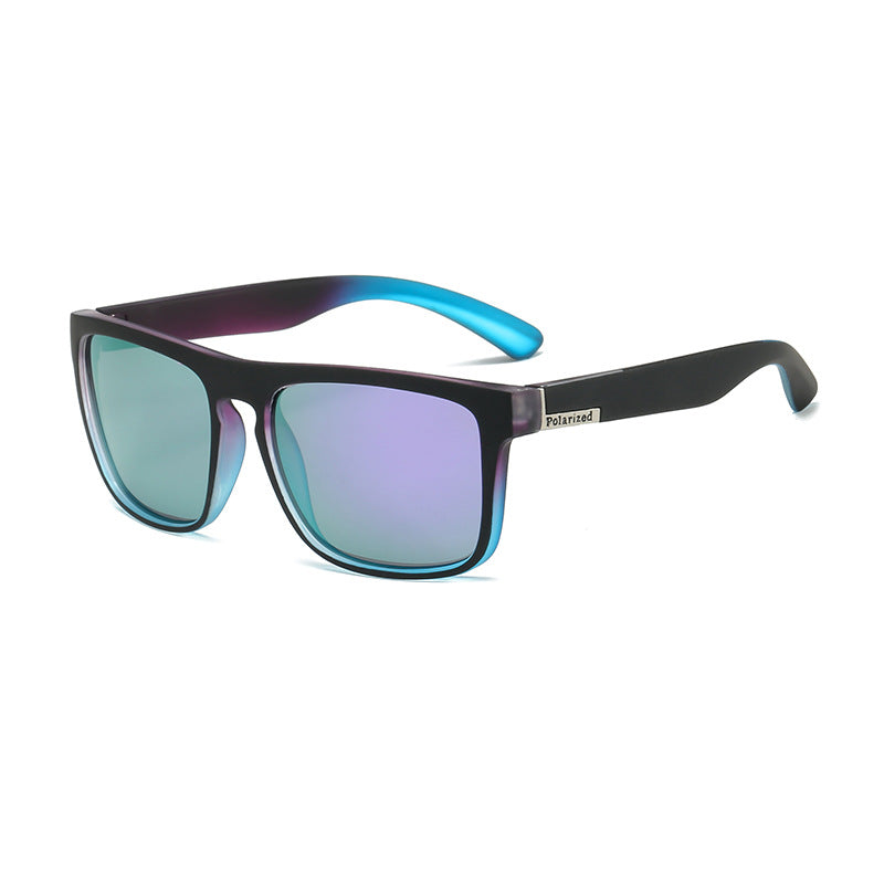 (12 PACK) Wholesale Sunglasses 2023 - BulkSunglassesWholesale.com - Gradient Purple Frame Purple Mirrored