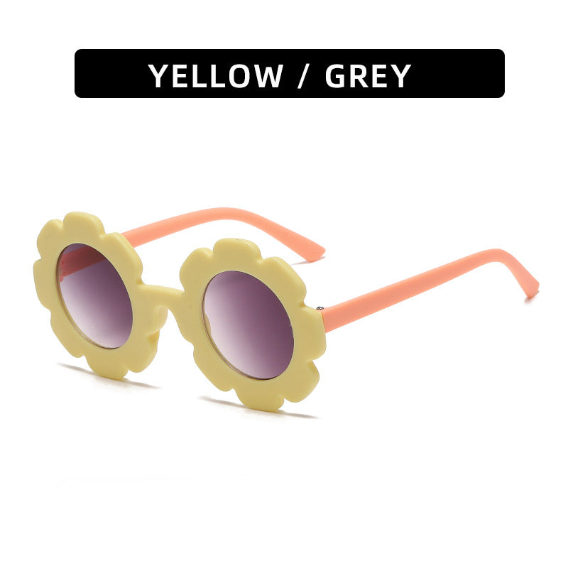 (6 PACK) Wholesale Sunglasses 2023 - BulkSunglassesWholesale.com - Yellow Frame Orange Temple Gradient Black Lens