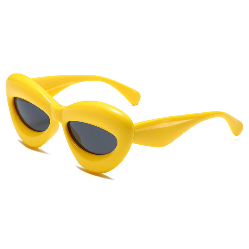 (12 PACK) Wholesale Sunglasses 2023 - BulkSunglassesWholesale.com - Yellow Grey
