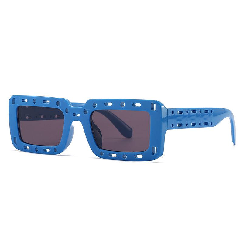(6 PACK) Wholesale Sunglasses Openwork Square 2022 M221905 - Bulk Sunglasses Wholesale