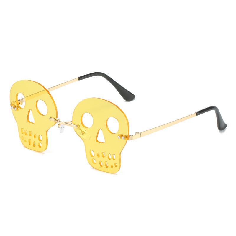 (6 PACK) Wholesale Skull Sunglasses 2022 M124303 - Bulk Sunglasses Wholesale