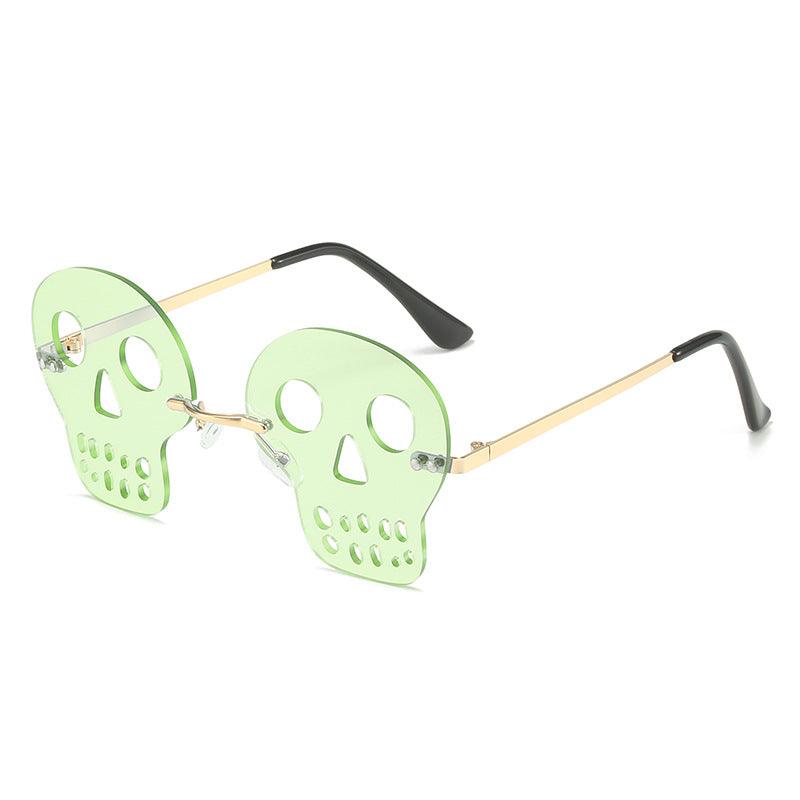(6 PACK) Wholesale Skull Sunglasses 2022 M124303 - Bulk Sunglasses Wholesale
