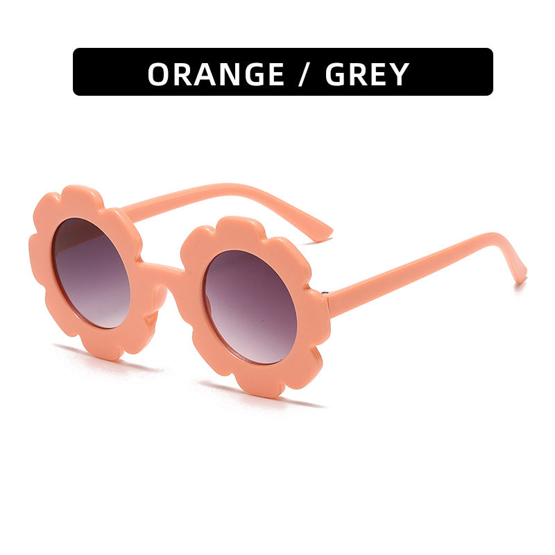 (6 PACK) Wholesale Sunglasses 2023 - BulkSunglassesWholesale.com - Orange Frame Gradient Black Lens
