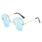 (6 PACK) Wholesale Skull Sunglasses 2022 M124303 - Bulk Sunglasses Wholesale