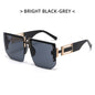 (12 PACK) Wholesale Sunglasses 2023 - BulkSunglassesWholesale.com - Shiny Black Black Lens