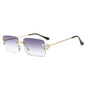 (6 PACK) Rimless Wholesale Sunglasses 2022 M520104 - Bulk Sunglasses Wholesale