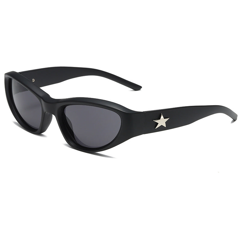 (12 PACK) Wholesale Sunglasses 2023 - BulkSunglassesWholesale.com - Matt Black Grey