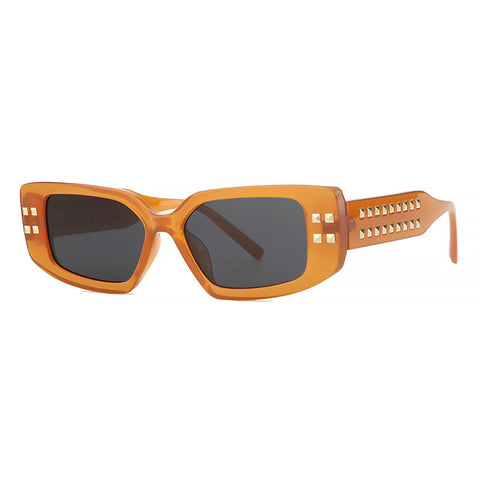 (6 PACK) Wholesale Sunglasses 2023 - BulkSunglassesWholesale.com - Orange Grey