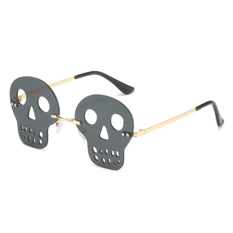 (6 PACK) Wholesale Skull Sunglasses 2022 M124303 - Bulk Sunglasses Wholesale