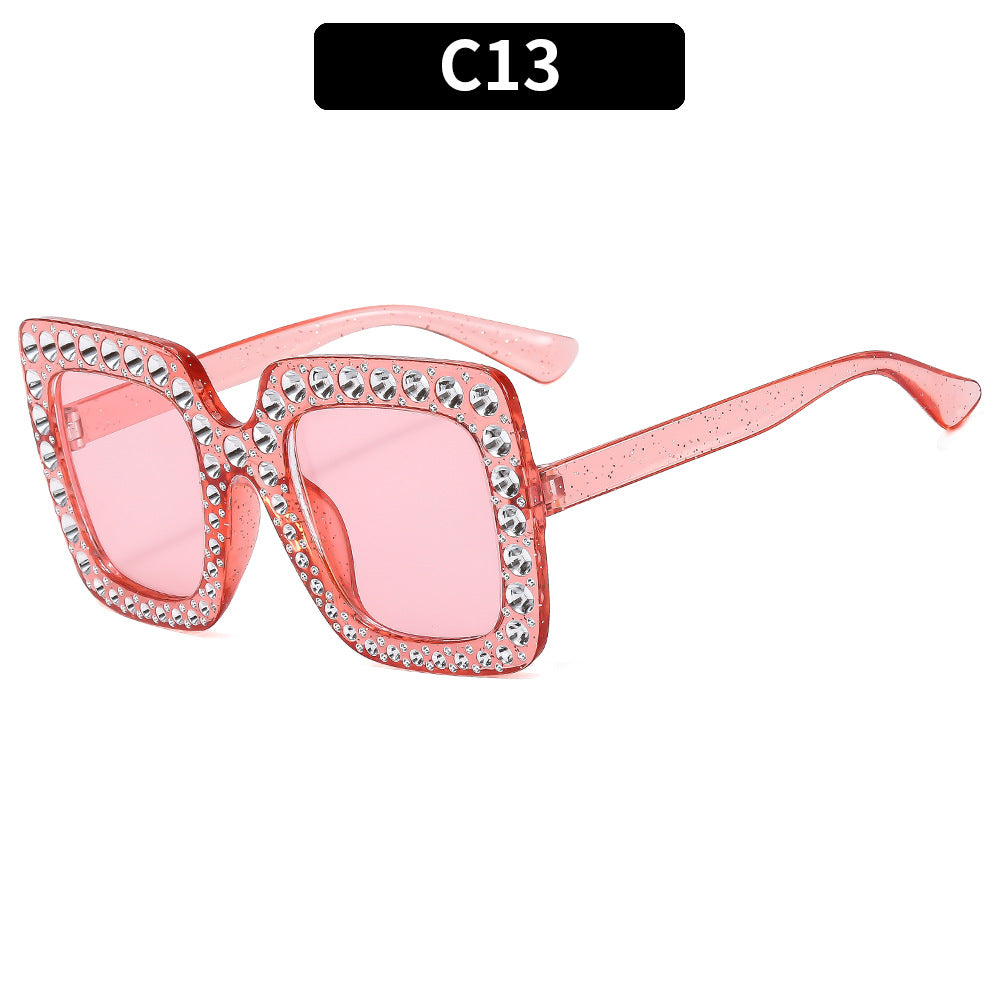 (6 PACK) Wholesale Sunglasses Square Unique Women 2023 - BulkSunglassesWholesale.com - Pink Frame Pink Lens