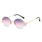 (6 PACK) Wholesale Sunglasses 2023 - BulkSunglassesWholesale.com - Gold Frame Purple Pink White
