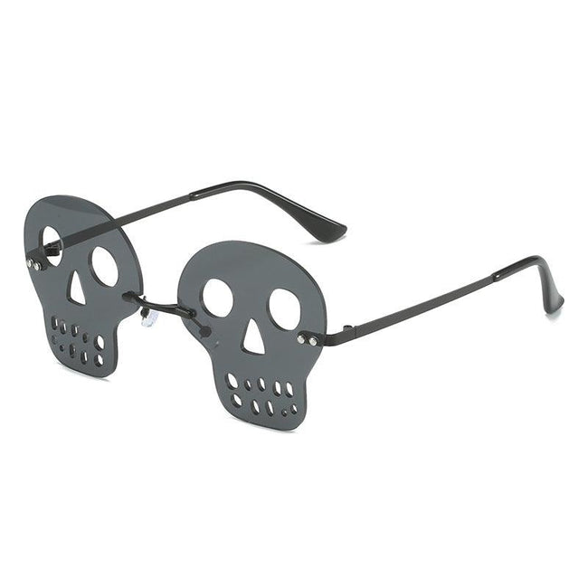 (6 PACK) Wholesale Skull Sunglasses 2022 M124303 - Bulk Sunglasses Wholesale Hover Image