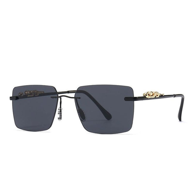 (6 PACK) Rimless Wholesale Sunglasses 2022 M221005 - Bulk Sunglasses Wholesale Hover Image